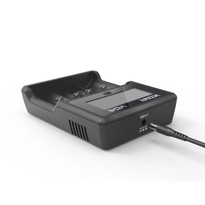 Xtar VC4 Taşınabilir LCD Ekranlı Li-ion Ni-Mh Ni-Cd 4'lü Pil Şarj Cihazı - 3