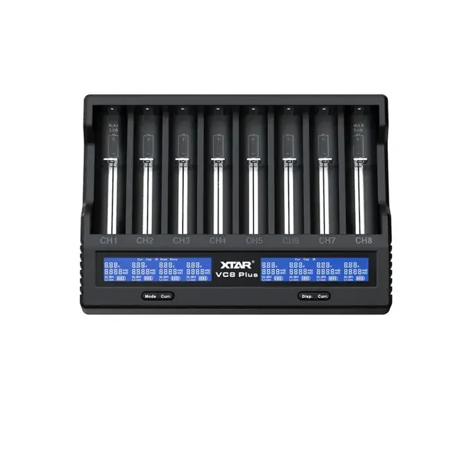 Xtar VC8 Portable Multi Li-ion 8-Slot Battery Charger - 2
