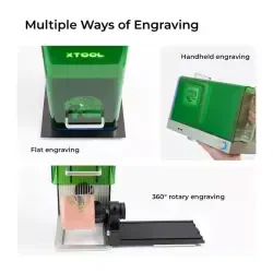 xTool F1 Dual Laser Portable Engraver - Light Green - 3