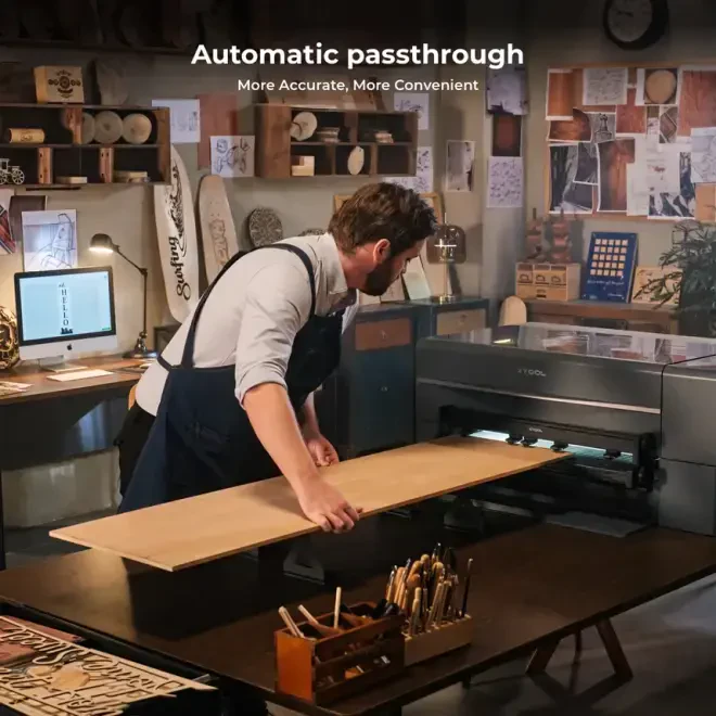 xTool P2 Lazer Gravür ve Kesim Makinesi Yükseltici Taban - Beyaz - 3