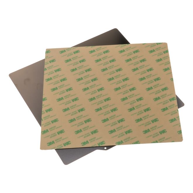 Tek Taraflı Yay Çelik Manyetik Sarı PEI Dokulu Baskı Tablası (235x235mm) - 3