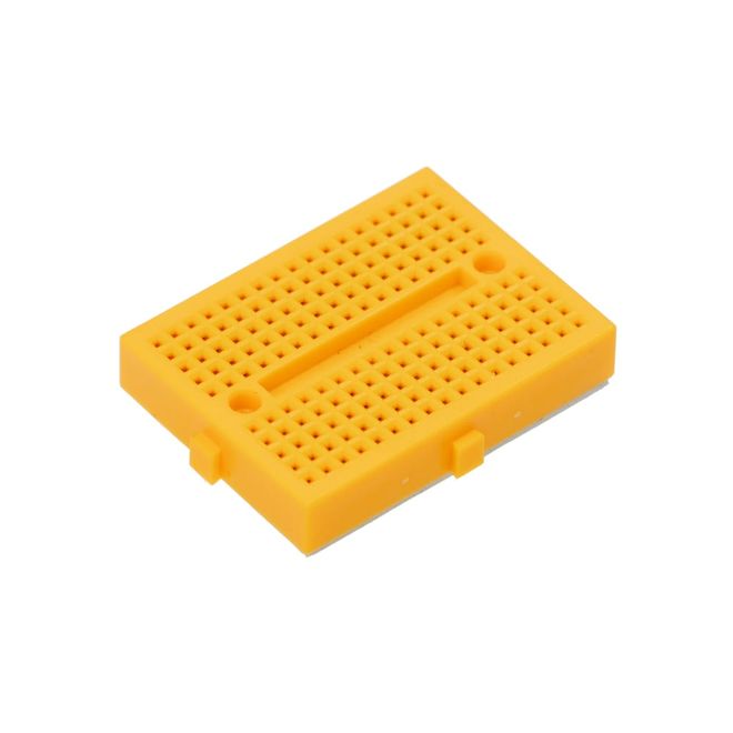 Yellow Mini Breadboard - 2