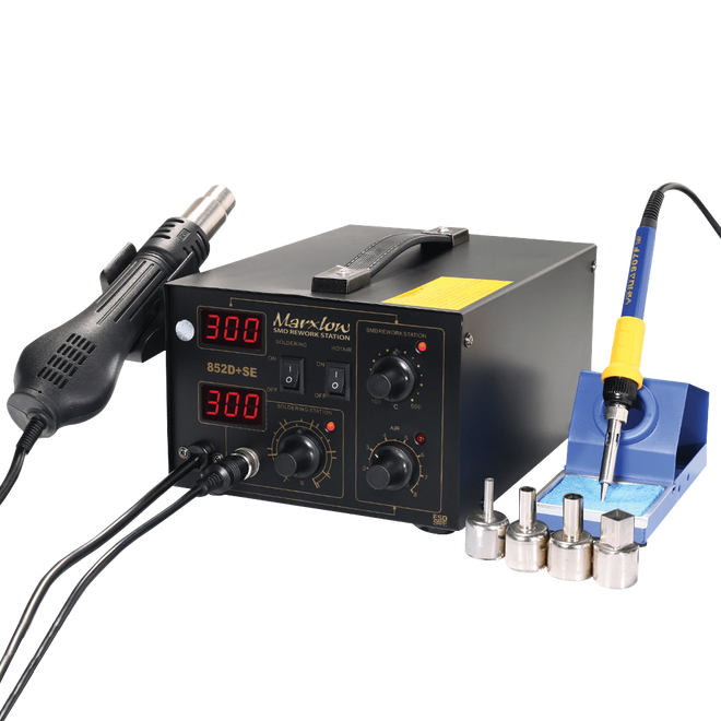 YIHUA 852D+SE DIAPHRAGM PUMP REWORK STATION - 1