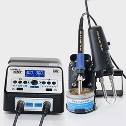 Yihua 938BD Antistatic Soldering Iron + Tweezer Soldering Station - Yihua