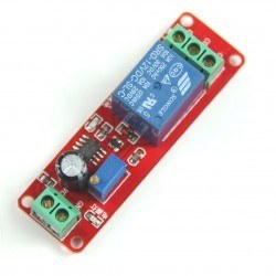 Zaman Ayarlı Tek Röleli Anahtarlama Kartı - 12 V Delay-Off Relay Module - 4