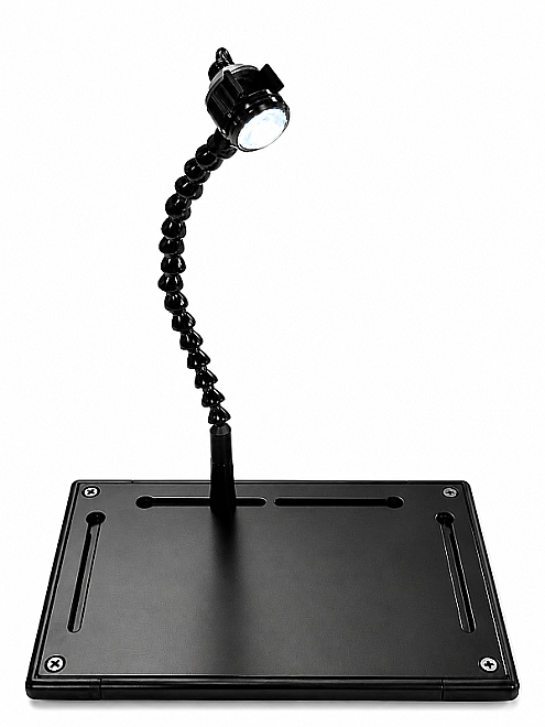 ZD-11P Aluminum Base Flexible LED Flashlight Holder Arm Attachment Arm For Flashlight - 2