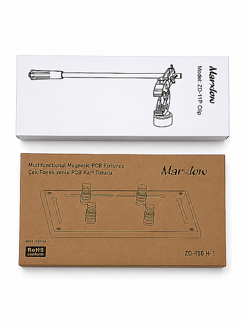 ZD-11P Aluminum Base Hot Air Gun Holder Clip - 3