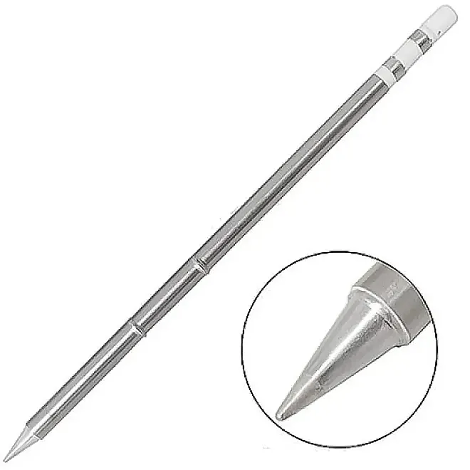 ZD-8962 Thin Soldering Iron Tip 0.5mm (T12) - 2