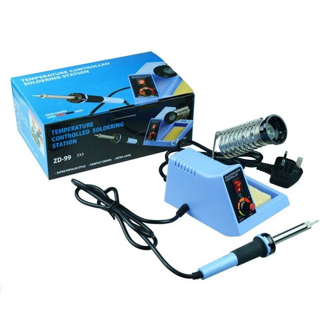 ZD-99 Temperature Adjustable Analog Soldering Iron Station - 1