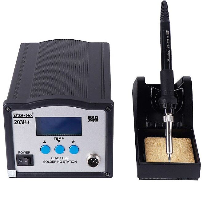Ze-Tex 203H+ 90W Dijital Havya İstasyonu - 2