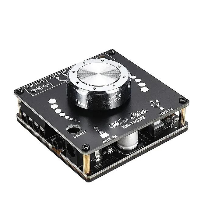 ZK-1002M 2x100W Bluetooth 5.0 Amfi Modülü - 1