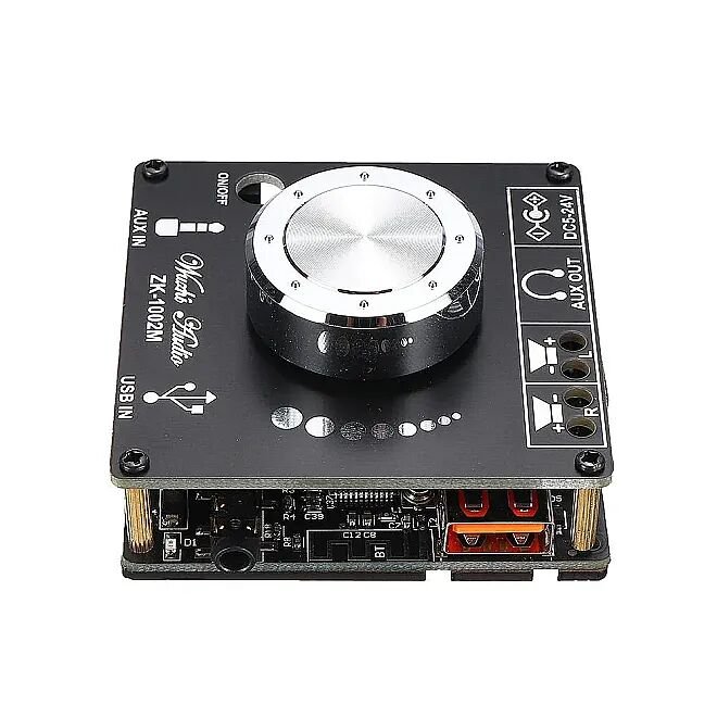 ZK-1002M 2x100W Bluetooth 5.0 Amfi Modülü - 2